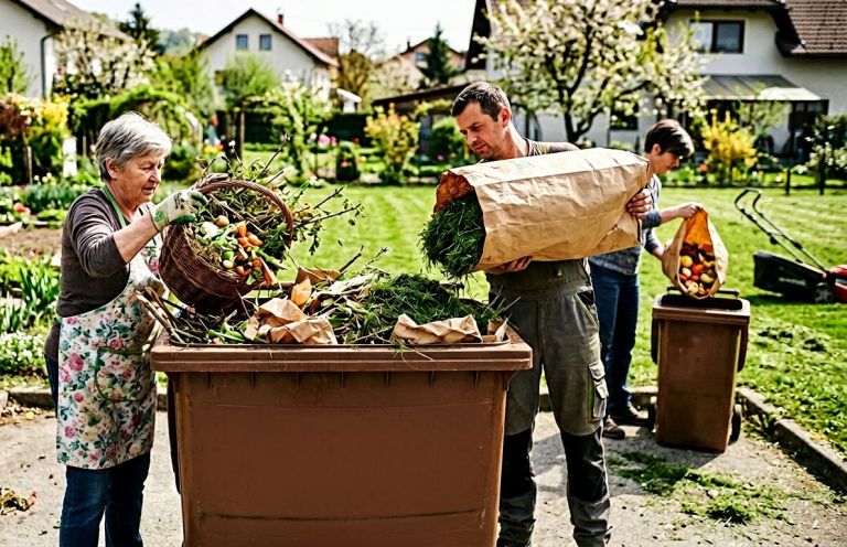 bio odpadki, kuhinja, hrana