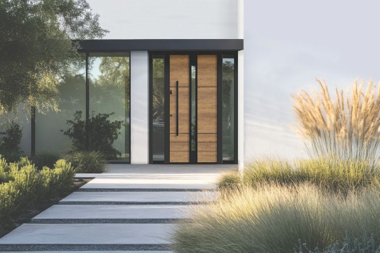 alu vhodna vrata, stavbno pohištvo