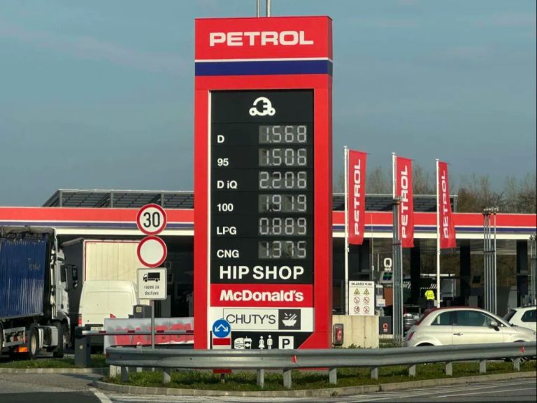 Petrol, Barje, Ljubljana, Avtocesta