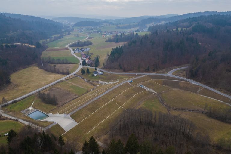 Zadrževalnik Veliki potok, arhiv občine.JPG