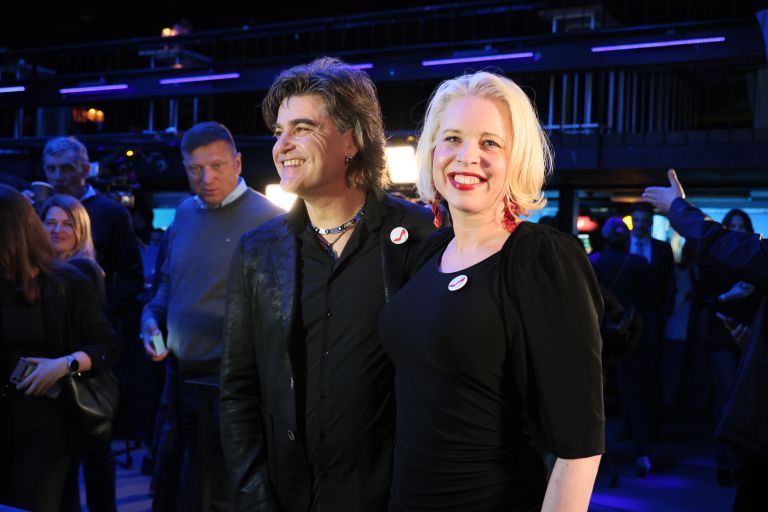 Urška Klakočar Zupančič in Bor Zuljan