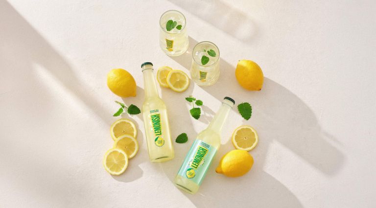 lemonish, gazirana pijača