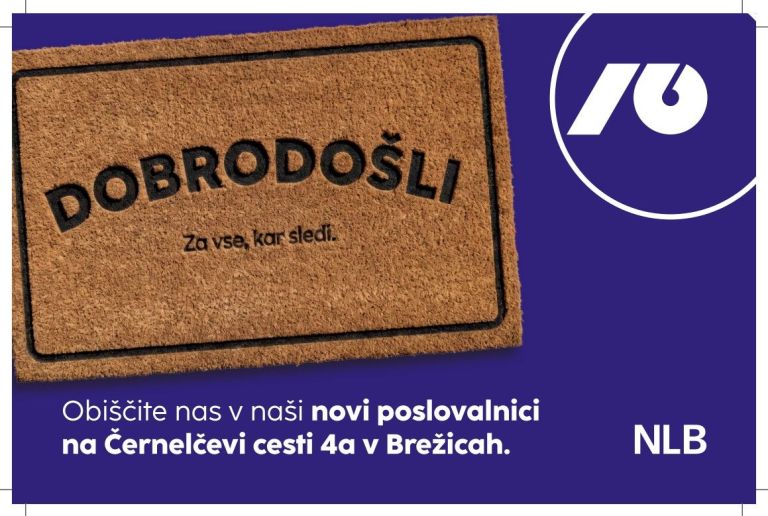 nlb banka, nova poslovalnica, Brežice