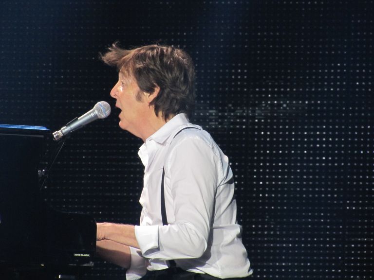 Ivo Boscarol je obiskal tudi koncert nekdanjega člana skupine The Beatles, Paula McCartneya in ga ta