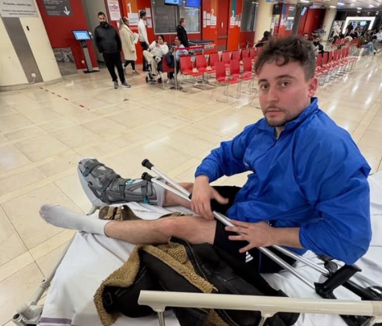 Rok Piletič, poškodba