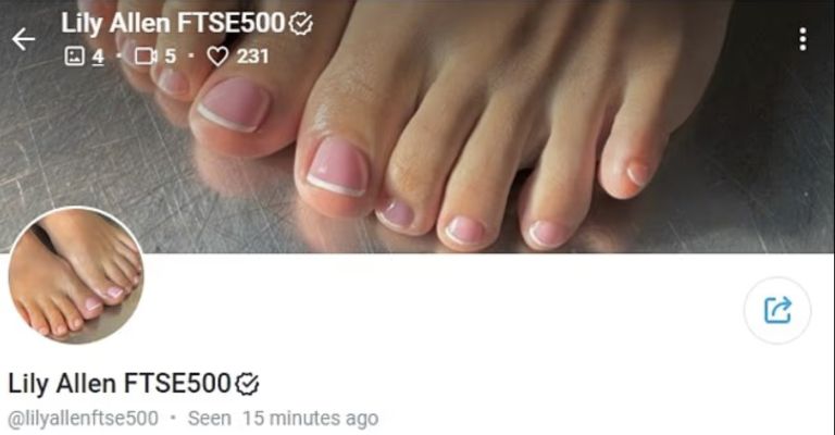 To je njen profil na Only Fans, s katerim služi več kot s platformo Spotify.