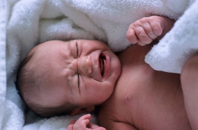 novorojenček, dojenček, jok