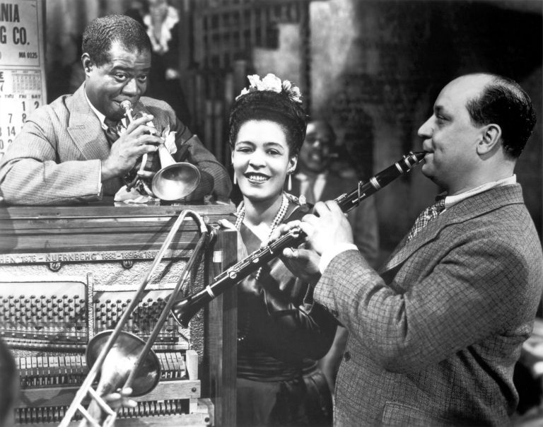 Louis Armstrong Arthur Lubin in Billie Holiday - magična kombinacija.