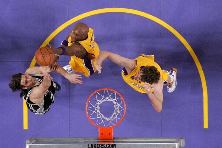 V času velikega uspeha pri Lakersih
