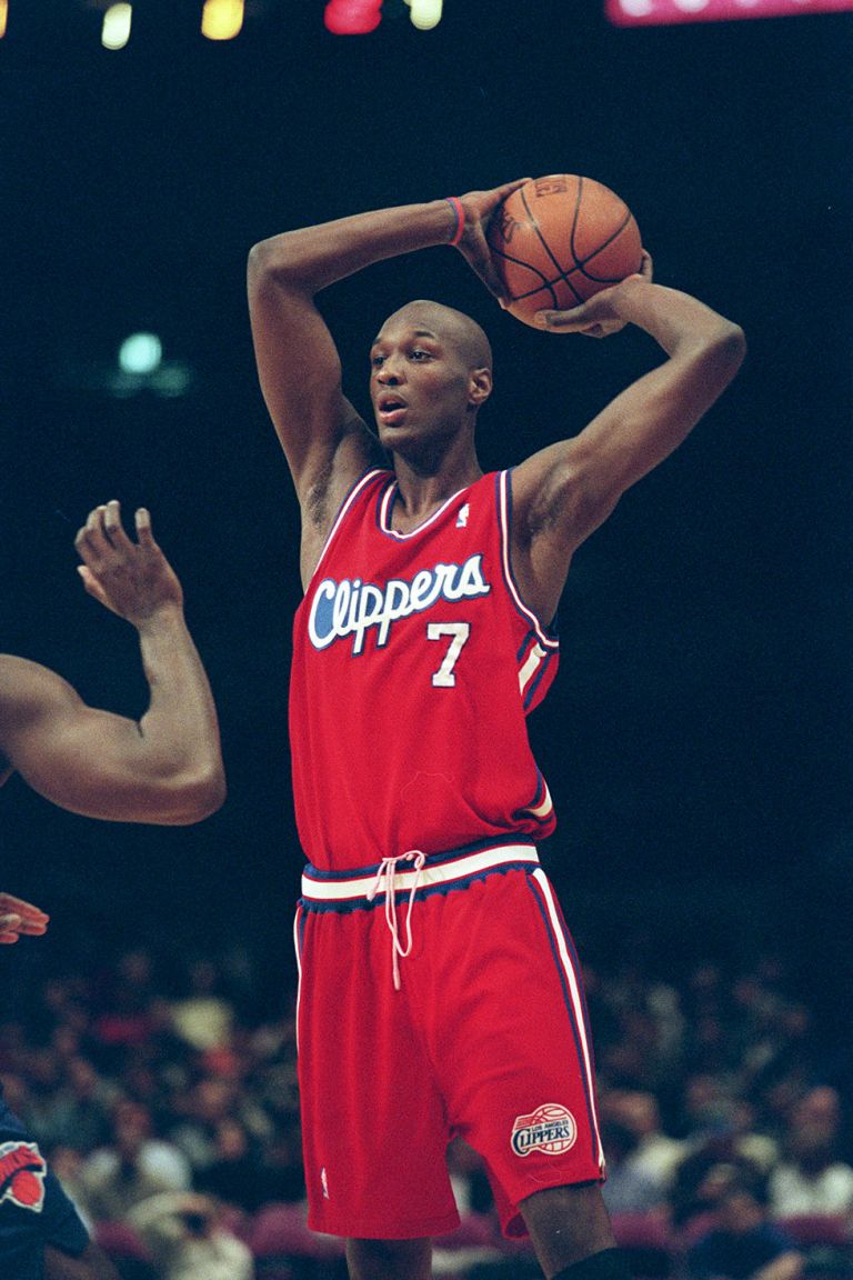Na začetku NBA-kariere, ko je igral pri Clippersih.