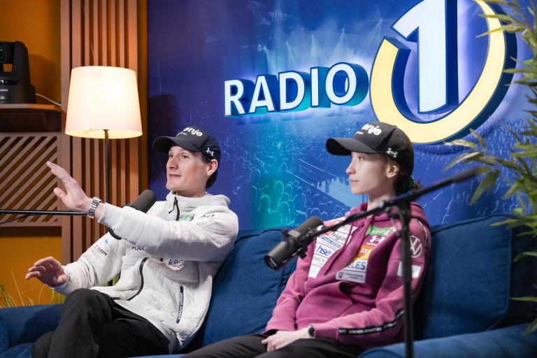 Radio 1, smučarski skakalci