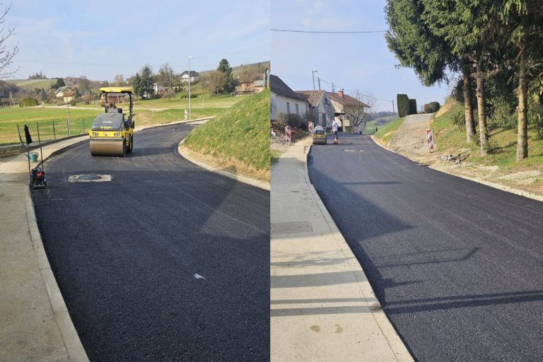 ceste, investicije, obcina-gornja-radgona, črešnjevci