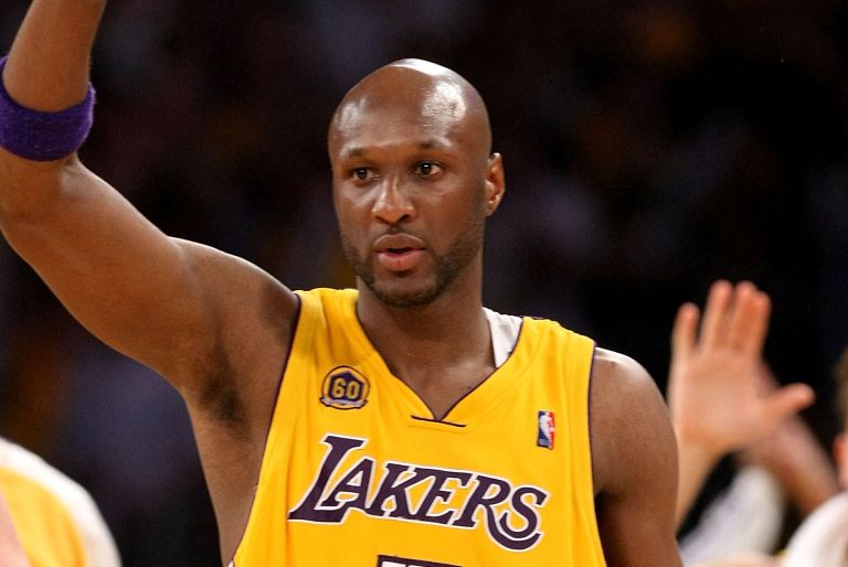 Lamar Odom (Lakers 7) leta 2008.