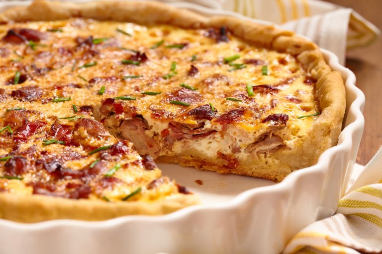 kis, quiche, pita
