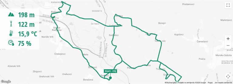 maraton treh src, radenci, proga