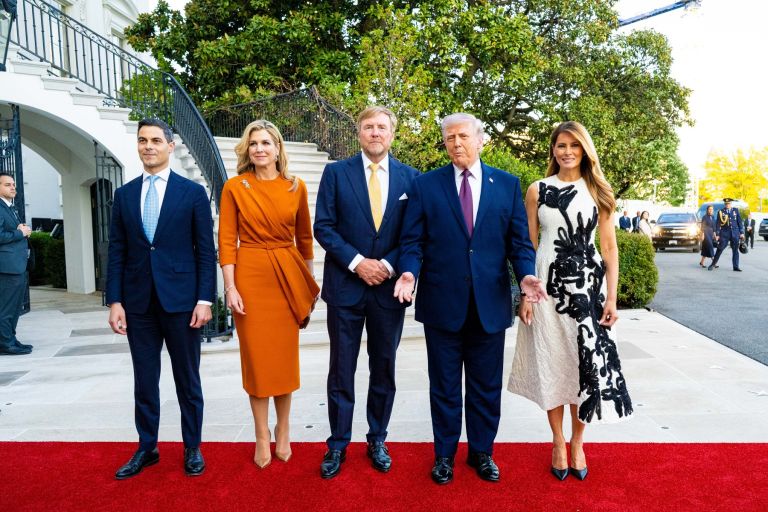 Melania Trump, Donald Trump, kralj Willem-Alexander