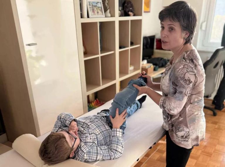 Tina Trentelj Zadobovšek, mama dečka z Duchennovo mišično distrofijo