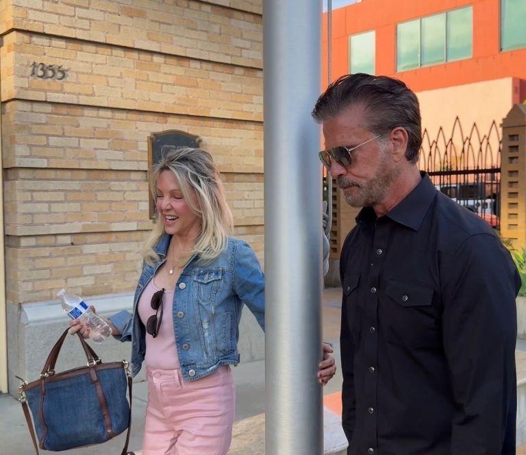 Heather Locklear in Lorenzo Lamas