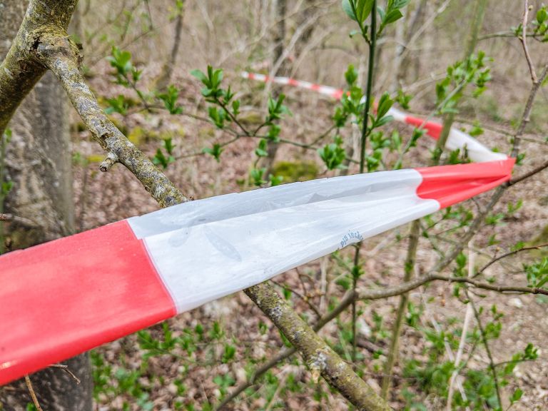nemška policija, policijski trak