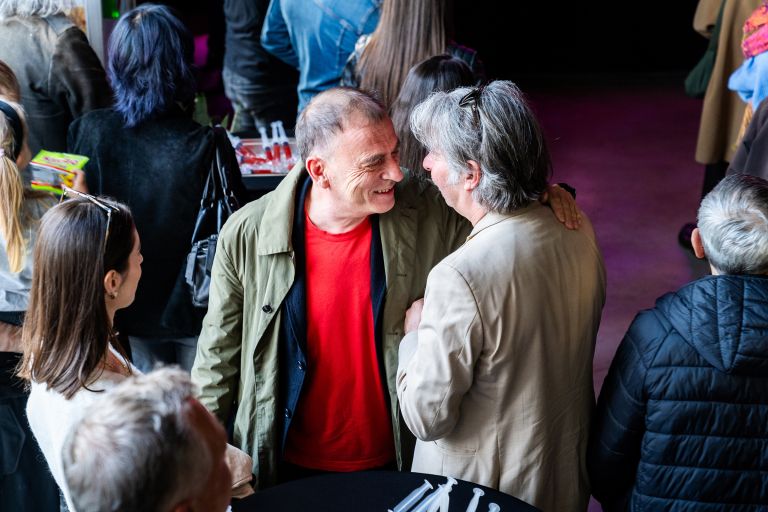 Blaž Peršin (direktor Muzej in galerije mesta Ljubljane) in Magnifico