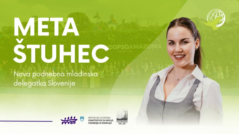 meta štuhec, mladinska podnebna delegatka