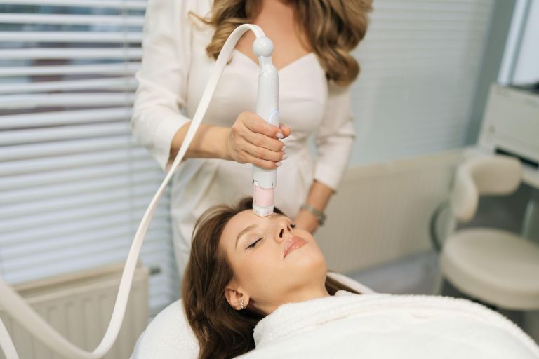 Mezoterapija, čelo, gube