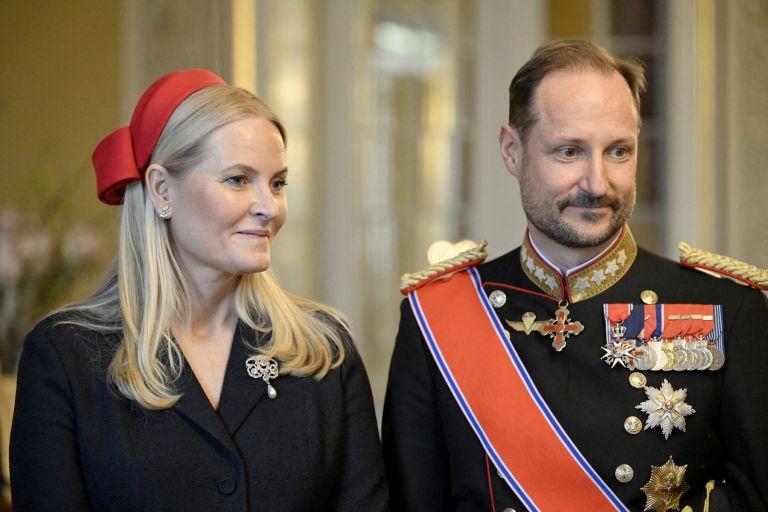 Haakon in Mette-Marit