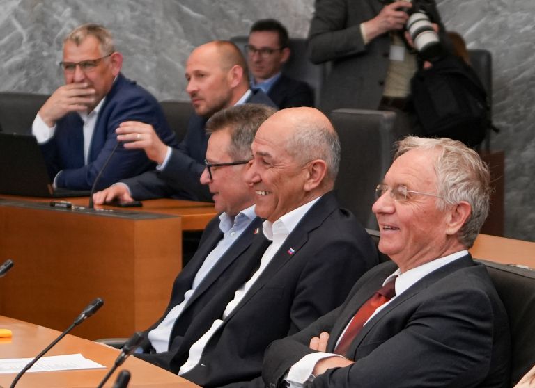 zvonko černač, janez janša, aleš hojs