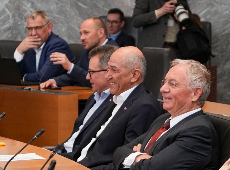 zvonko černač, janez janša, aleš hojs