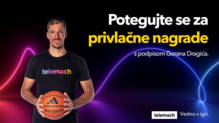 Goran Dragič in Telemach nagradna igra