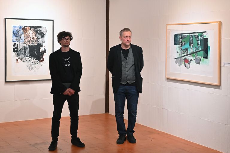 matjaž-geder, ivo-podojsteršek, razstava, pilonova-galerija, otroški-arzenal