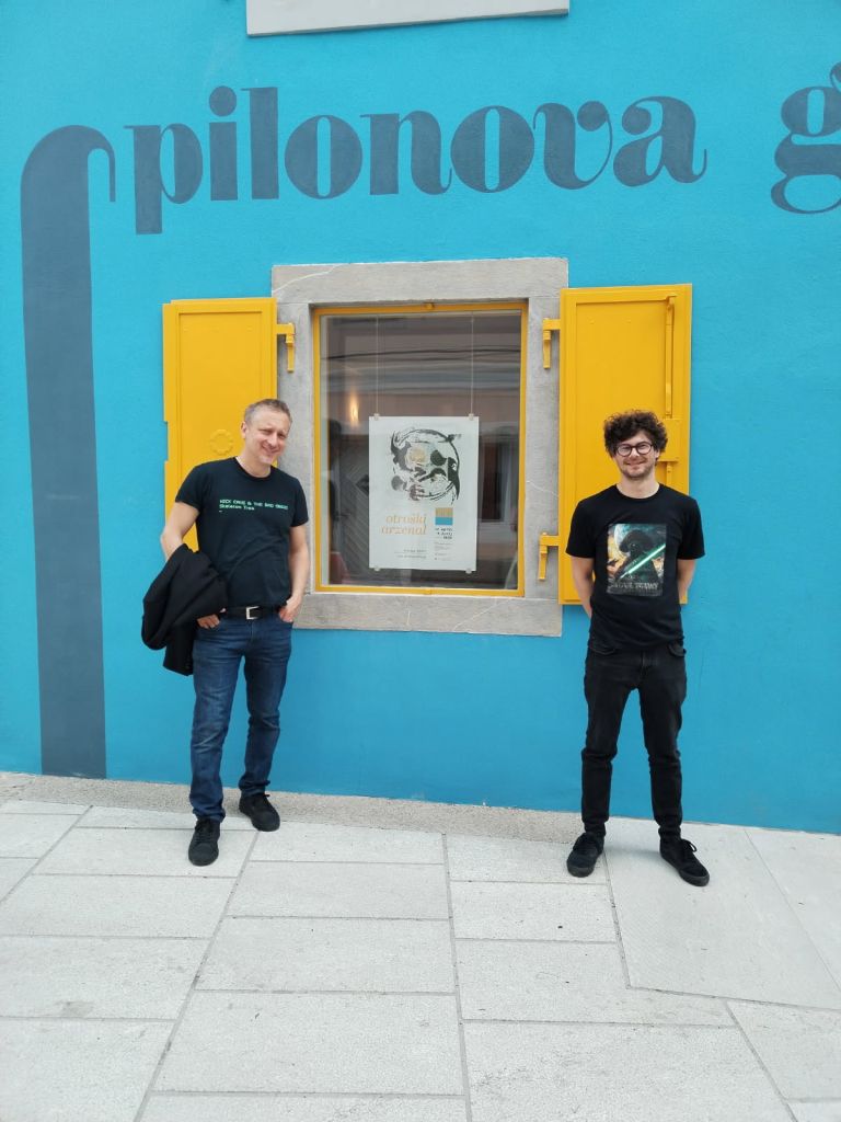 matjaž-geder, ivo-podojsteršek, razstava, pilonova-galerija, otroški-arzenal