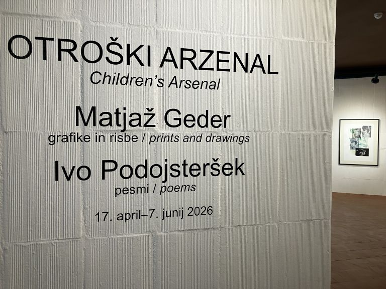 matjaž-geder, ivo-podojsteršek, razstava, pilonova-galerija, otroški-arzenal
