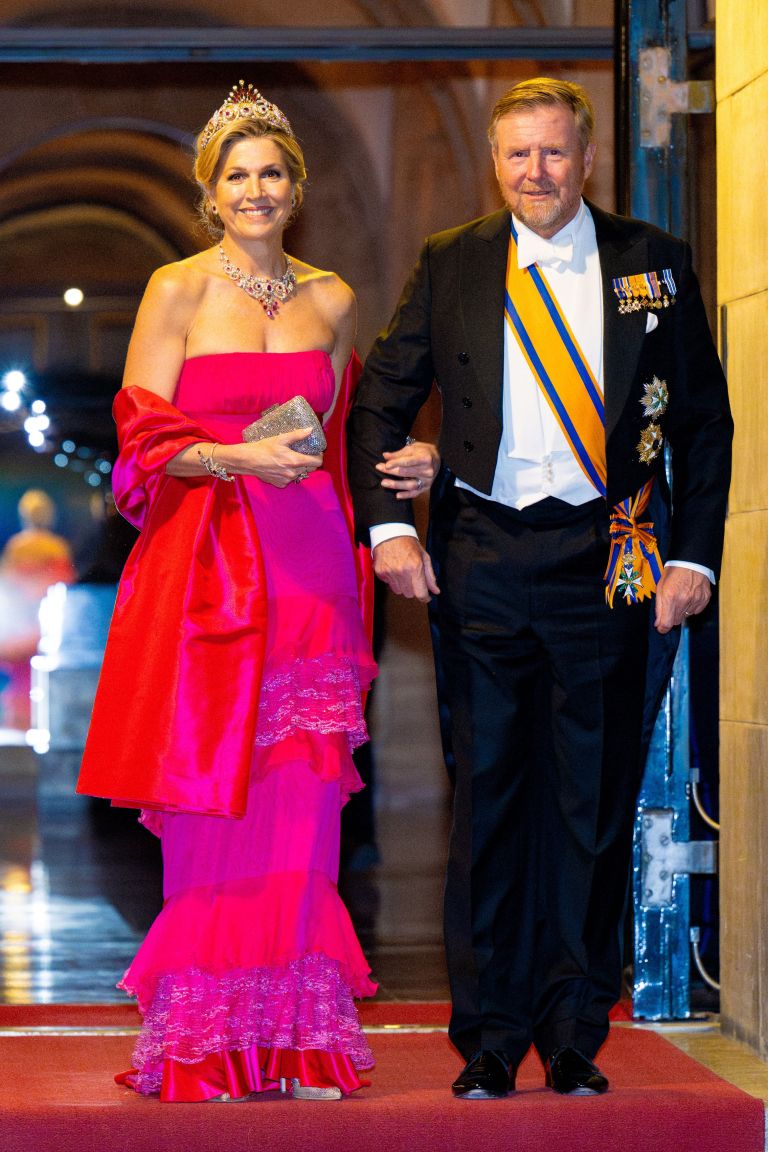 Máxima s kraljem, ki ga je spoznala na zabavi ...