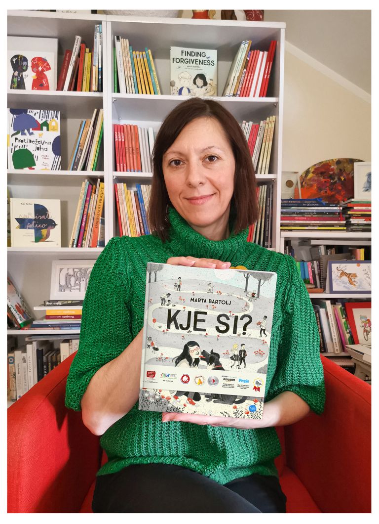 marta-Marta Bartolj je ena najvidnejših sodobnih slovenskih ilustratork in avtoric slikanic