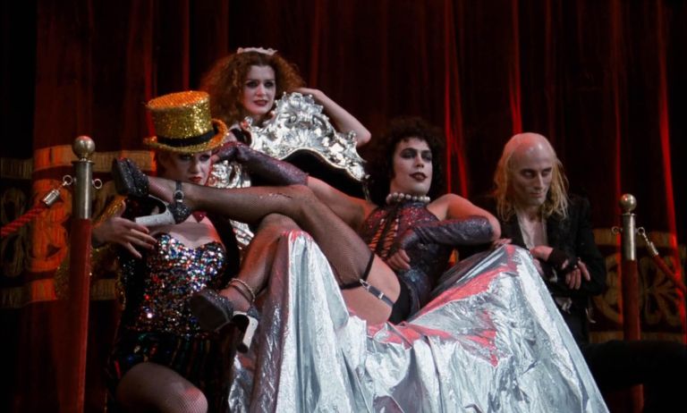 Kot Frank-N-Furter v The Rocky Horror Picture Show (Rocky Horror Picture Show) je postal ena največjih kultnih ikon popkulture.