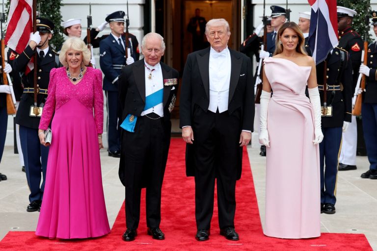 Melania Trump, Donald Trump, kralj Karel, Camilla