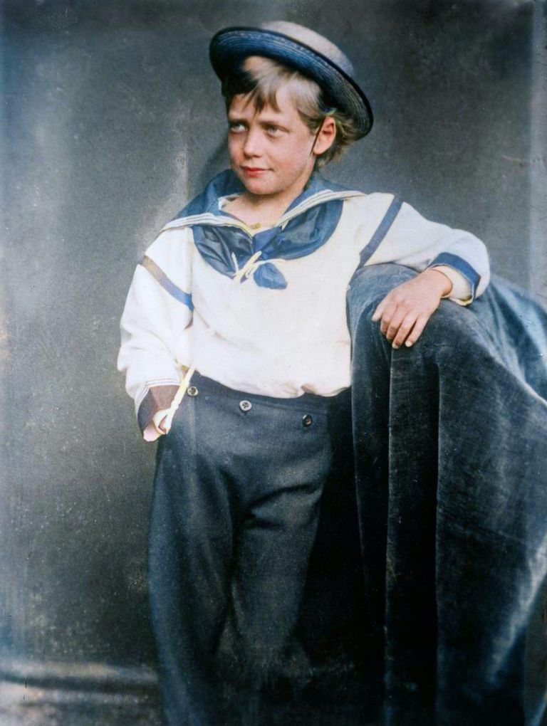 Kralj Jurij V. okoli leta 1870