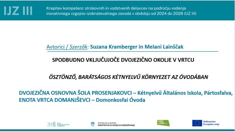 dos-prosenjakovci, vrtec-domanjsevci, nacionalna-konferenca, vkljucujoc-vrtec-in-sola