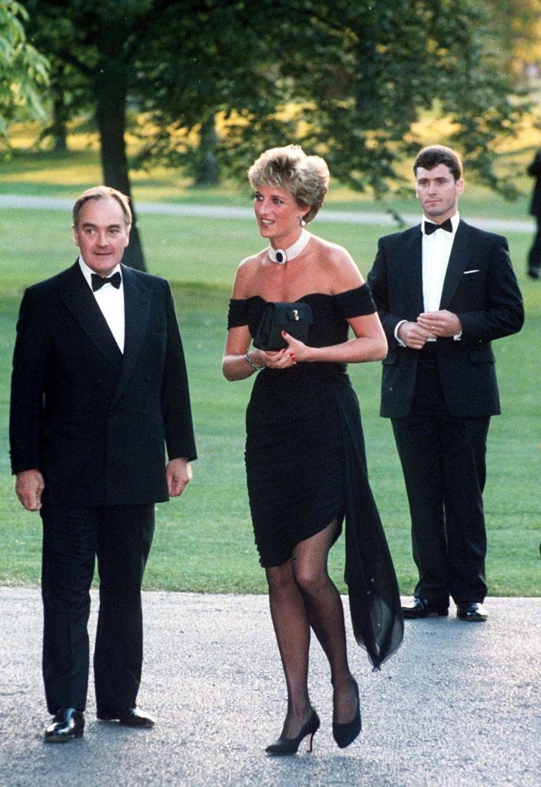 Princesa diana, revenge obleka, črna obleka