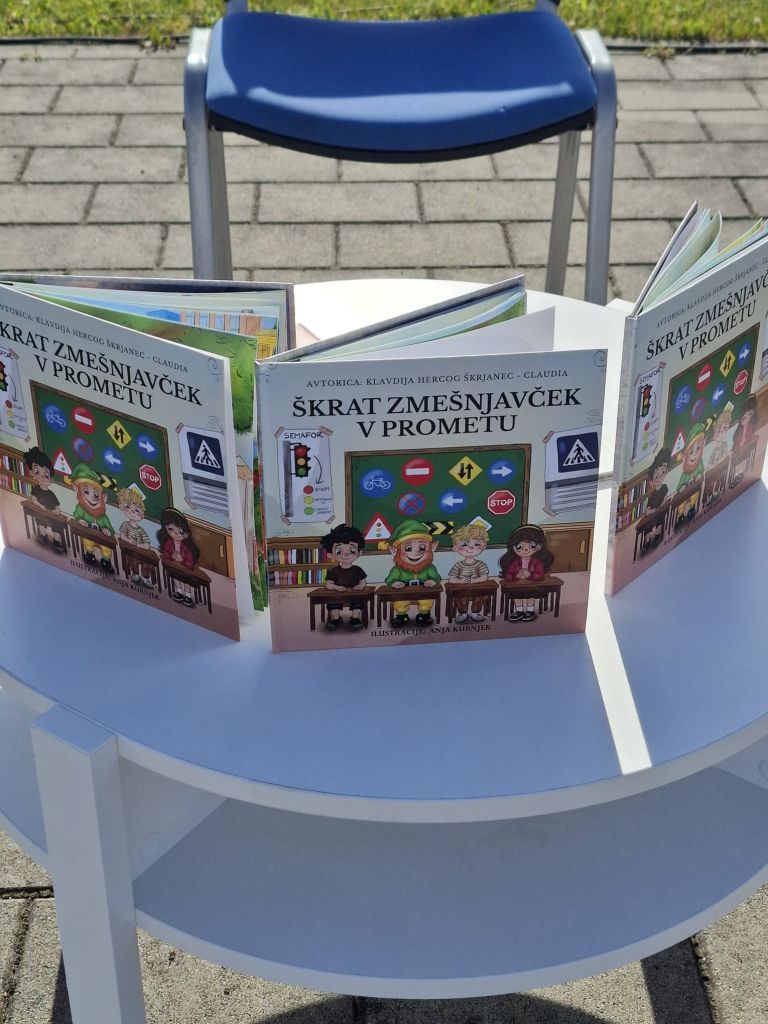 anja-kurnjek, otroška-knjiga, škrat-zmešnjavček-v-prometu