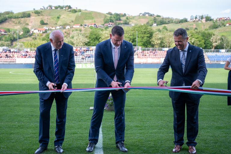 sportni-park-lendava, prenovljeno-igrisce, predaja-igrisca, zoran-stevanovic, janez-magyar