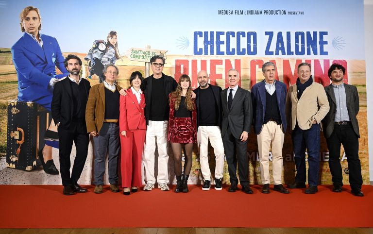 Ekipa filma, ki je podrl vse italijanske rekorde in je najbolj gledan film vseh časov.