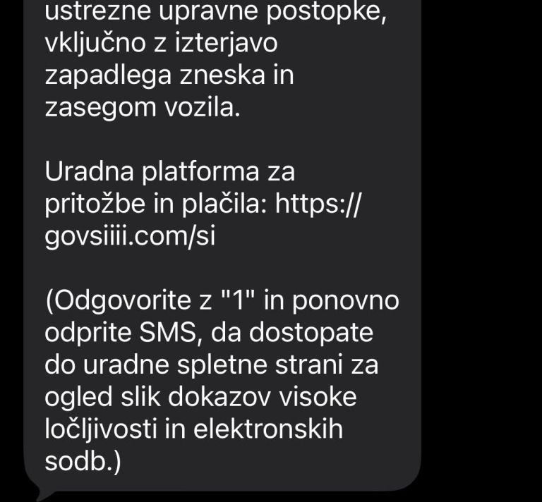 lažno sporočilo, sms1.jpeg