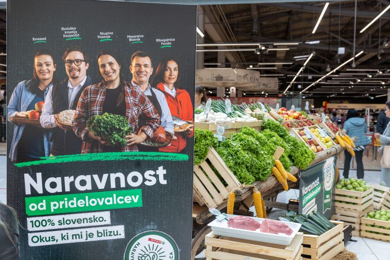 Dogodek Naravnost od pridelovalca pred trgovino Interspar Citypark