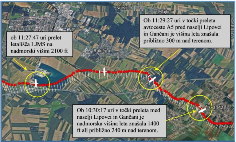 prelet-letala, cesna-172