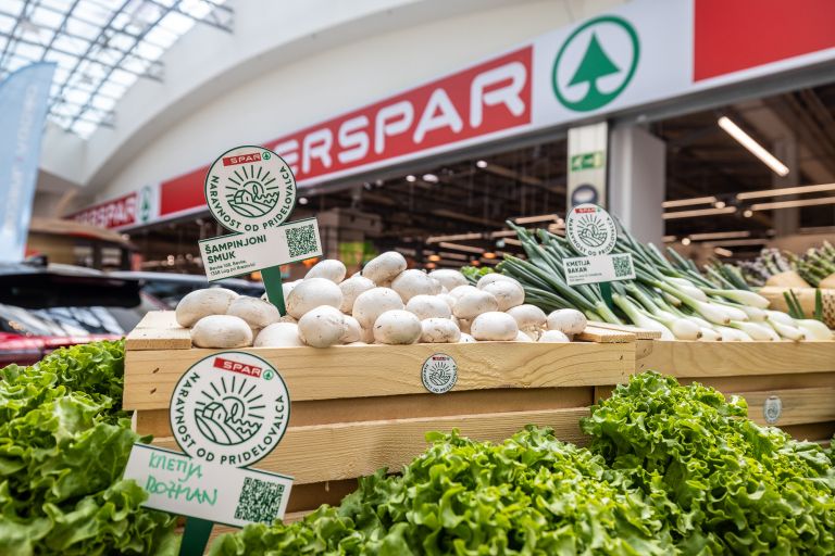 Dogodek Naravnost od pridelovalca pred trgovino Interspar Citypark