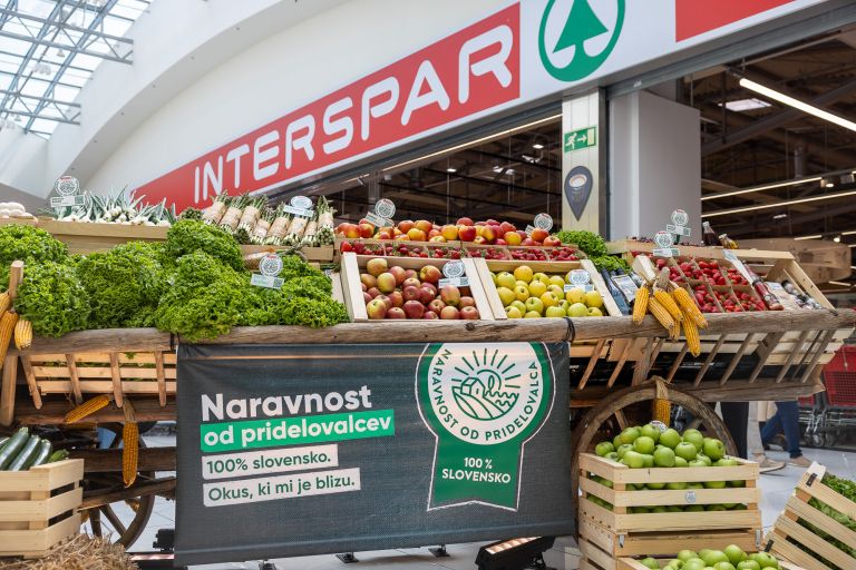 Dogodek Naravnost od pridelovalca pred trgovino Interspar Citypark