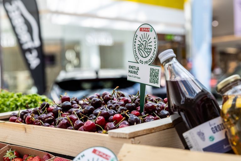 Dogodek Naravnost od pridelovalca pred trgovino Interspar Citypark