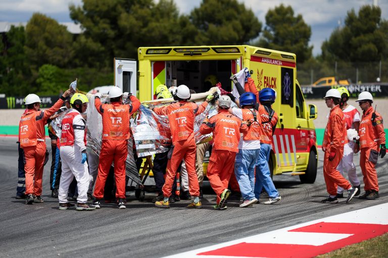 motogp-v-barceloni-skoraj-postal-tragedija